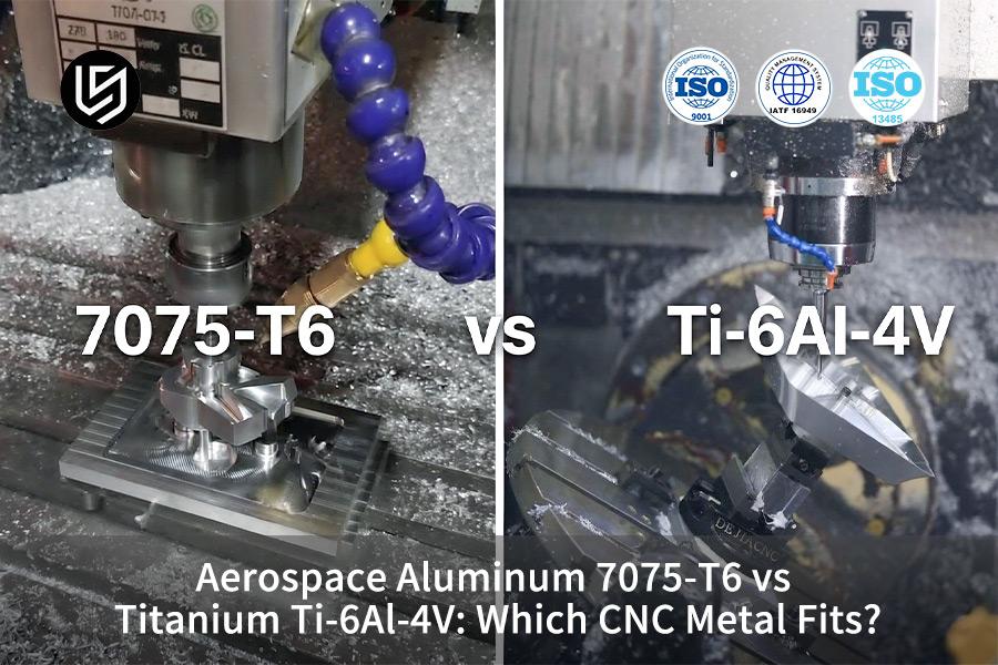 Aerospace Aluminum 7075-T6 vs Titanium Ti-6Al-4V: Which CNC Metal Fits?