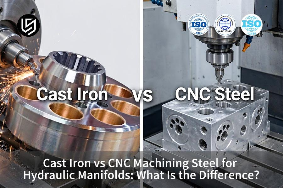 Cast Iron VS CNC Machining Steel For Hydraulic Manifolds: What Is The Difference?
