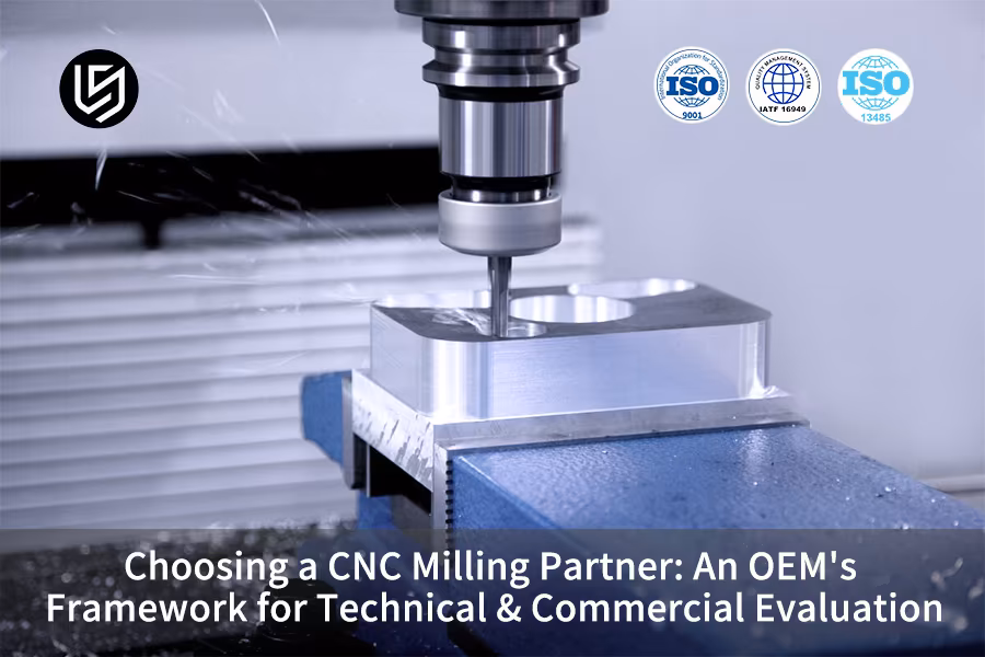 Choosing A CNC Milling Partner: An OEM's Framework For Technical & Commercial Evaluation