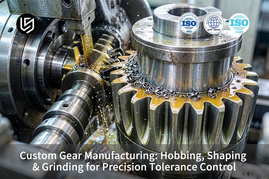 Custom Gear Manufacturing: Hobbing, Shaping & Grinding For Precision Tolerance Control