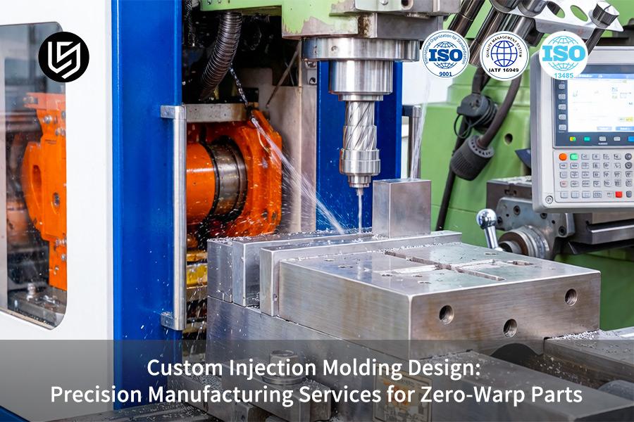 Custom Injection Molding Design: Precision Manufacturing Services For Zero-Warp Parts