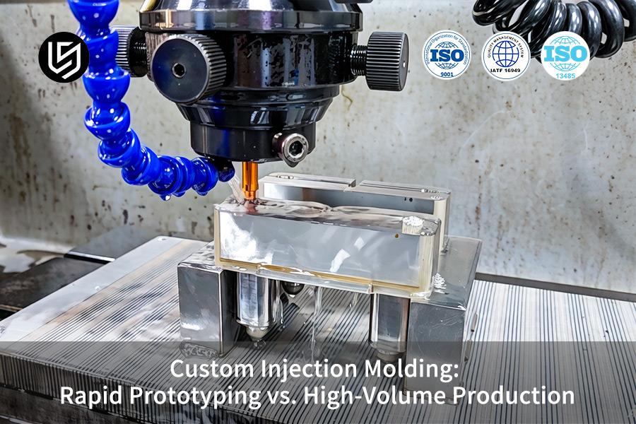 Custom Injection Molding: Rapid Prototyping VS. High-Volume Production