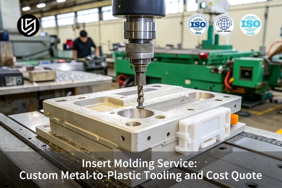 Insert Molding Service: Custom Metal-To-Plastic Tooling And Cost Quote