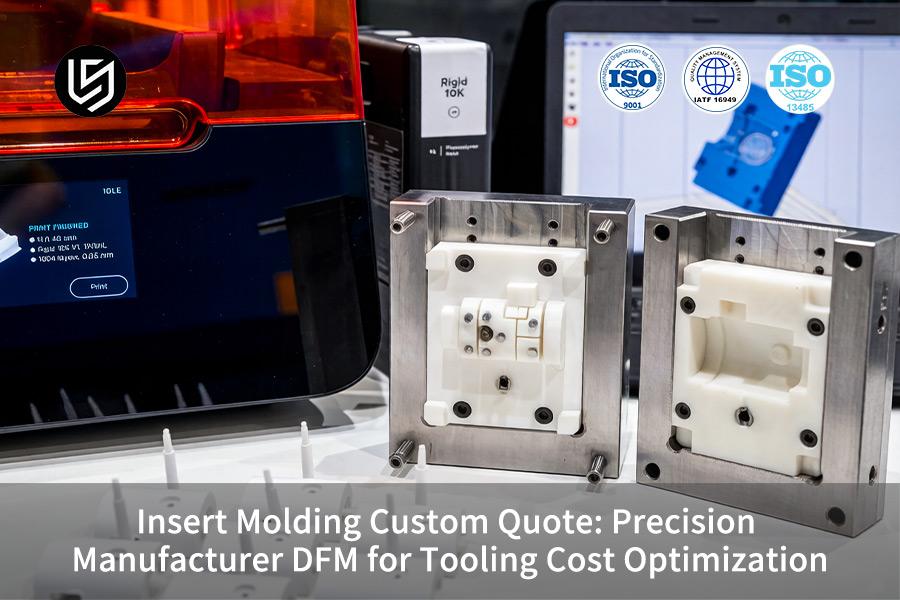 Insert Molding Custom Quote: Precision Manufacturer DFM For Tooling Cost Optimization