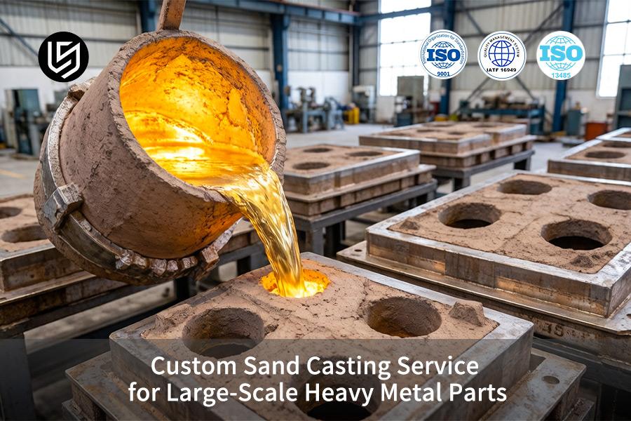 Custom Sand Casting Service For Large-Scale Heavy Metal Parts