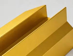 Powder coating finish on aluminum extrusion