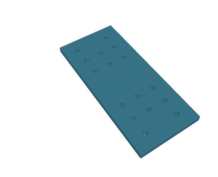 Custom CNC Milling Services: Precision Perforated Baseplate