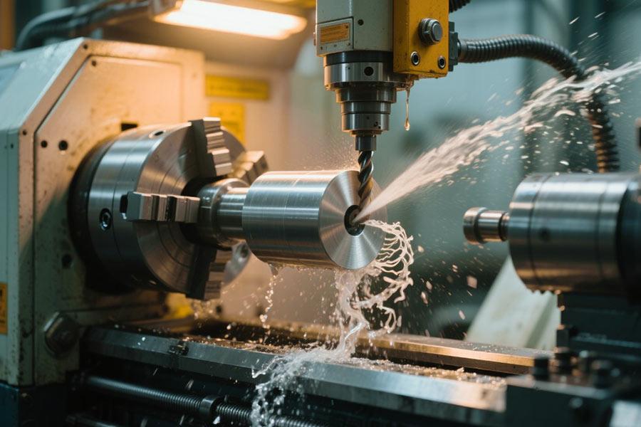 What is the cutting tool on a lathe for?