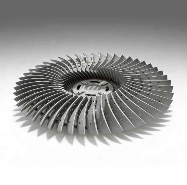 Aerospace-Grade Titanium Alloy Impeller