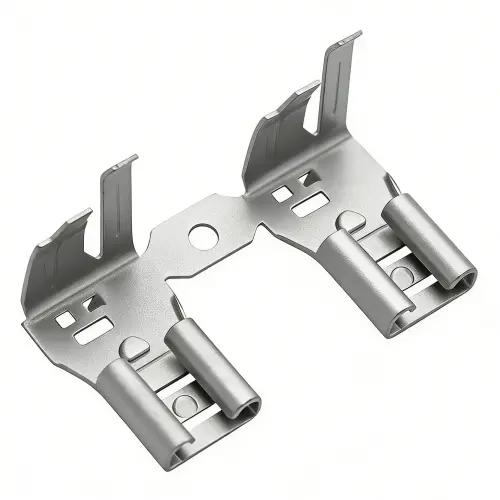 ビードブラスト加工された金属表面