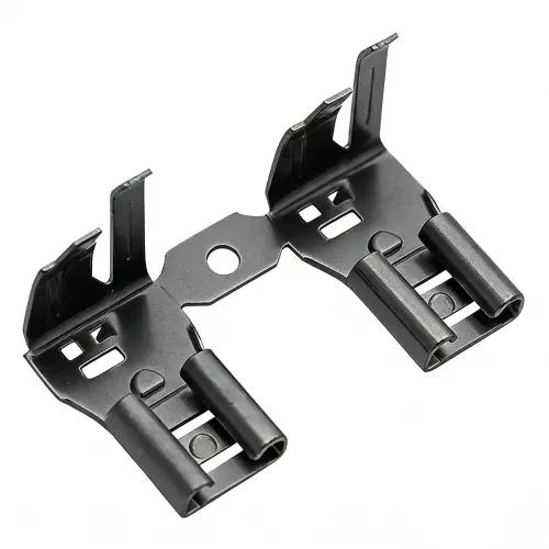 スチールスタンピングの黒色酸化仕上げ