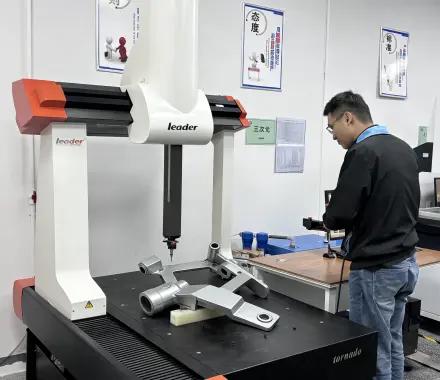 CMM inspection equipment for low pressure die casting
