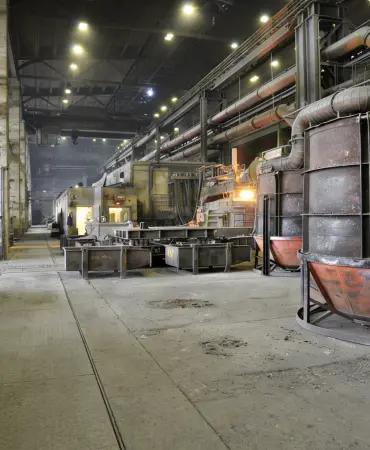 ダイカスト工場のワークショップ風景6