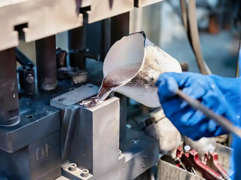 Low pressure die casting process at LS Manufacturing