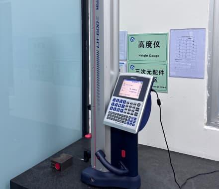 Metal welding quality control — dimensional measurement equipment