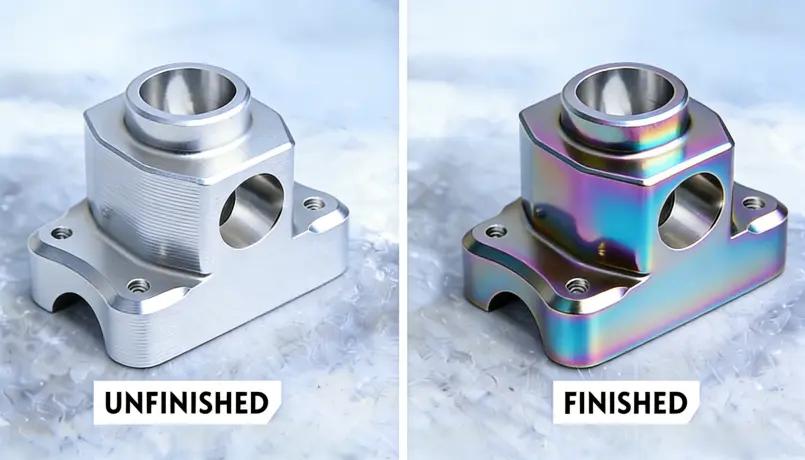 Professional surface finishing services for metal and plastic components