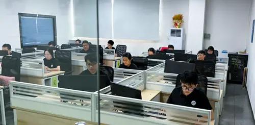 Senior technical expert team at work