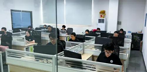 SLS 3D printing customization support — engineering team at work