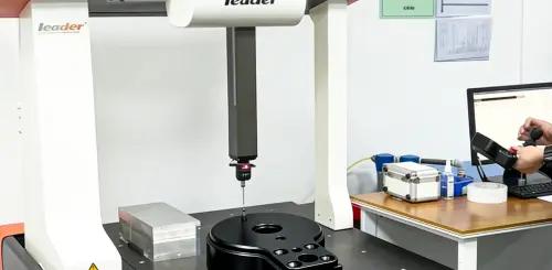 SLS 3D printing quality assurance — CMM precision inspection facility