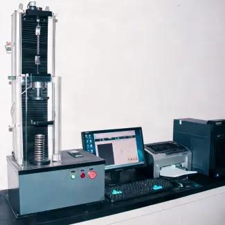 Material tensile testing machine