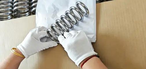 Large-scale fast delivery for spring manufacturing