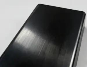 Anodizing finish on aluminum extrusion