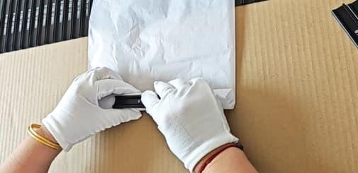 Reliable delivery aluminum extrusion packaging