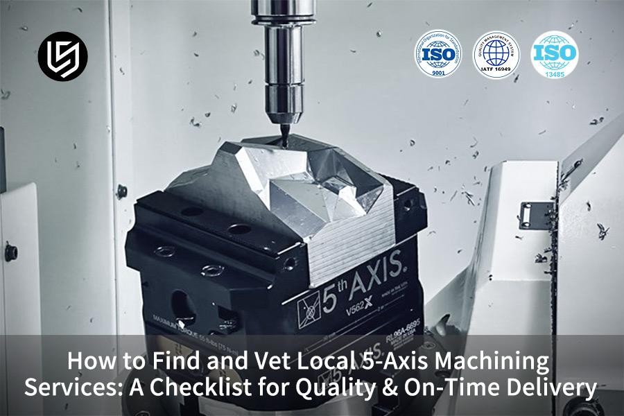 How To Find And Vet Local 5-Axis Machining Services: A Checklist For Quality & On-Time Delivery