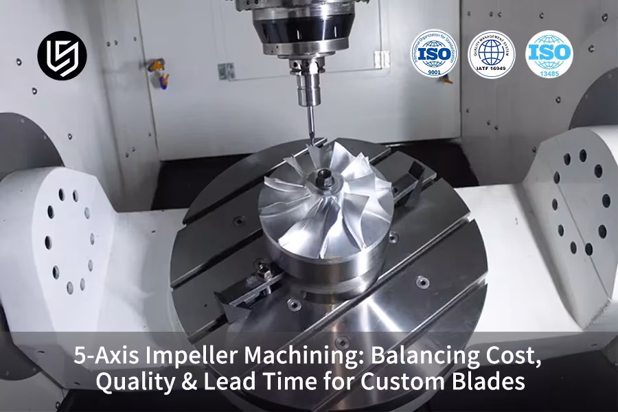 5-Axis Impeller Machining: Balancing Cost, Quality & Lead Time For Custom Blades