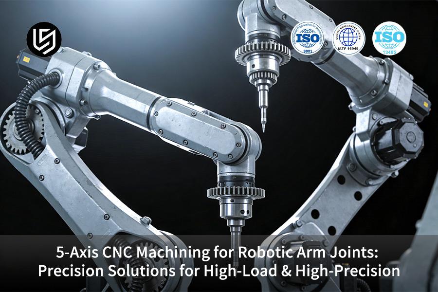 5-Axis CNC Machining For Robotic Arm Joints: Precision Solutions For High-Load & High-Precision