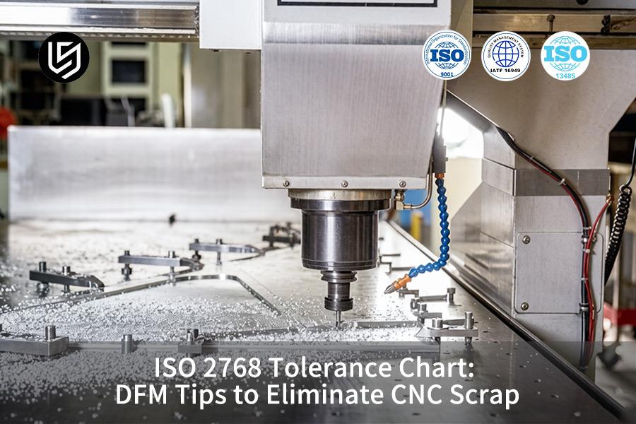 ISO 2768 Tolerance Chart: DFM Tips To Eliminate CNC Scrap