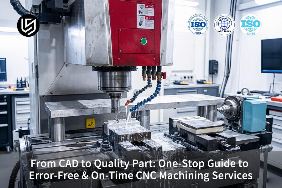 From CAD To Quality Part: One-Stop Guide To Error-Free & On-Time CNC Machining Services
