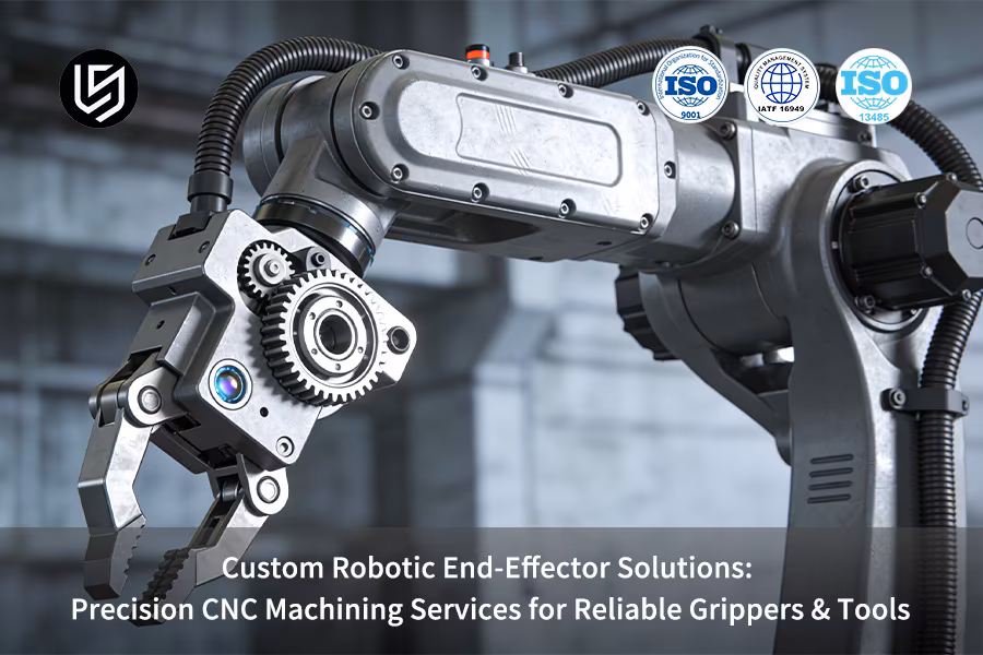 Индивидуальные решения для роботизированных рабочих органов: услуги прецизионной обработки с ЧПУ для надежных захватов и инструментов