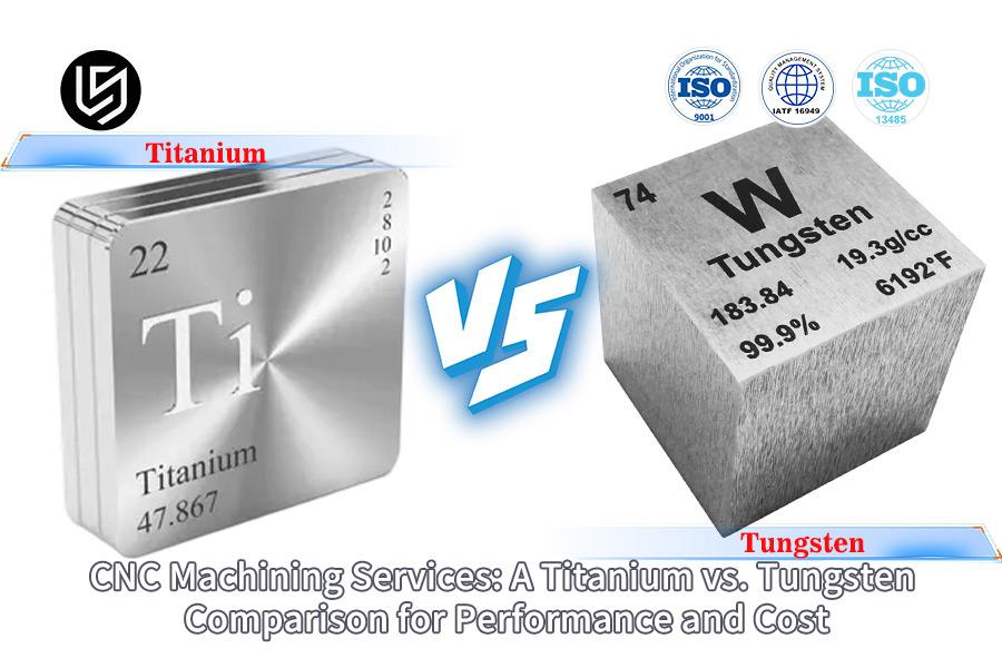 CNC Machining Services: A Titanium vs. Tungsten Comparison for Performance and Cost