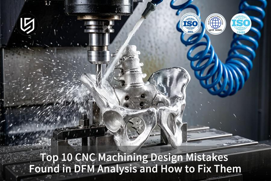 Top 10 CNC Machining Design Mistakes Found In DFM Analysis And How To Fix Them