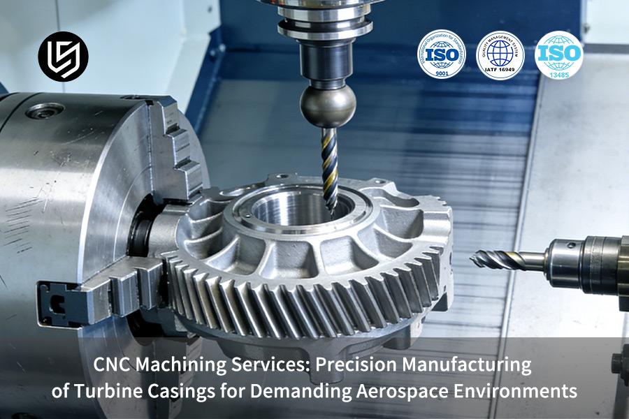 Servizi di lavorazione CNC: produzione di precisione di involucri di turbine per ambienti aerospaziali esigenti