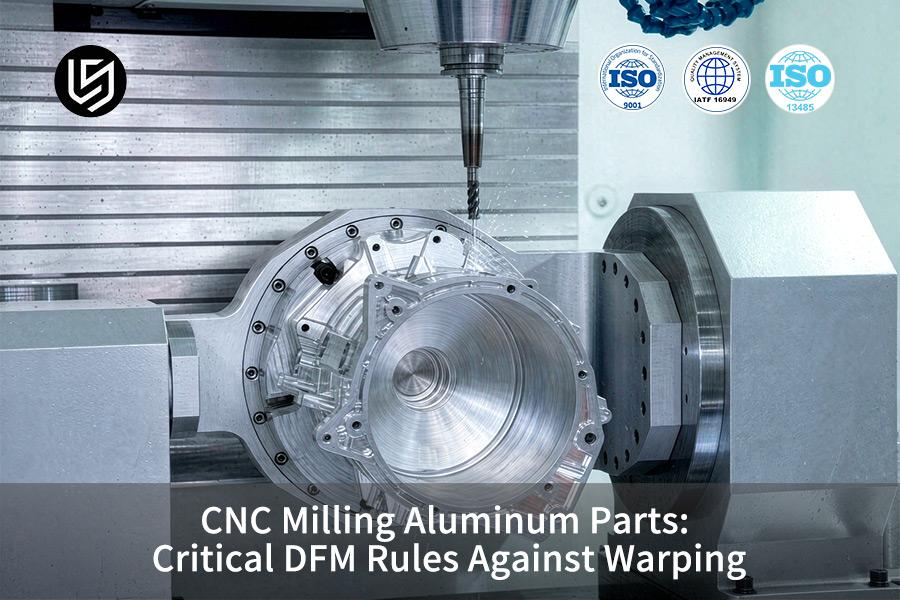 CNC Milling Aluminum Parts: Critical DFM Rules Against Warping