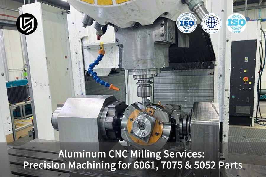 Aluminum CNC Milling Services: Precision Machining For 6061, 7075 & 5052 Parts