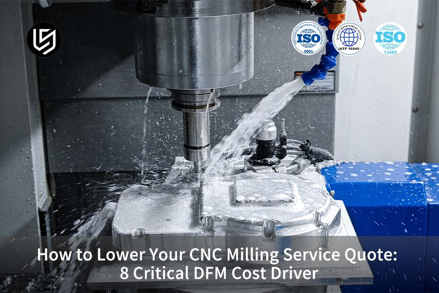 How To Lower Your CNC Milling Service Quote: 8 Critical DFM Cost Driver