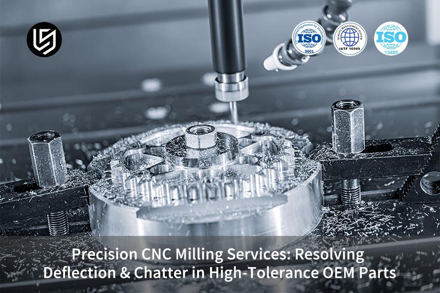 Precision CNC Milling Services: Resolving Deflection & Chatter in High-Tolerance OEM Parts