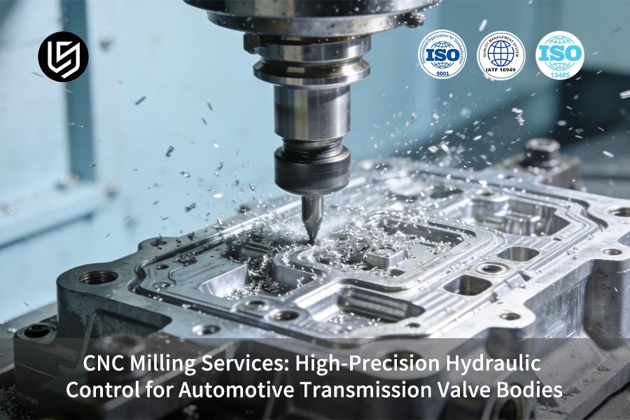 CNC Milling Services: High-Precision Hydraulic Control For Automotive Transmission Valve Bodies