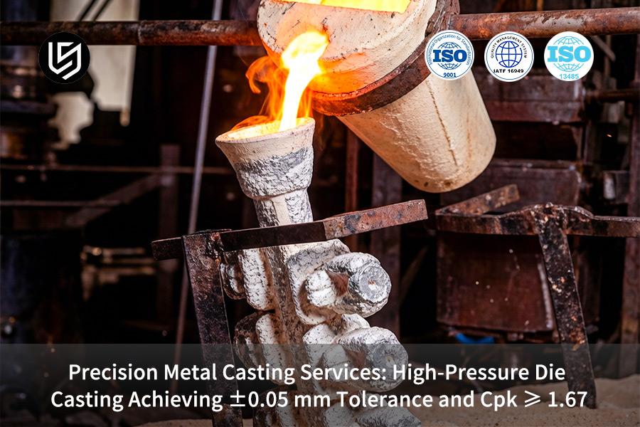 Precision Metal Casting Services: High-Pressure Die Casting Achieving ±0.05 mm Tolerance And Cpk ≥ 1.67