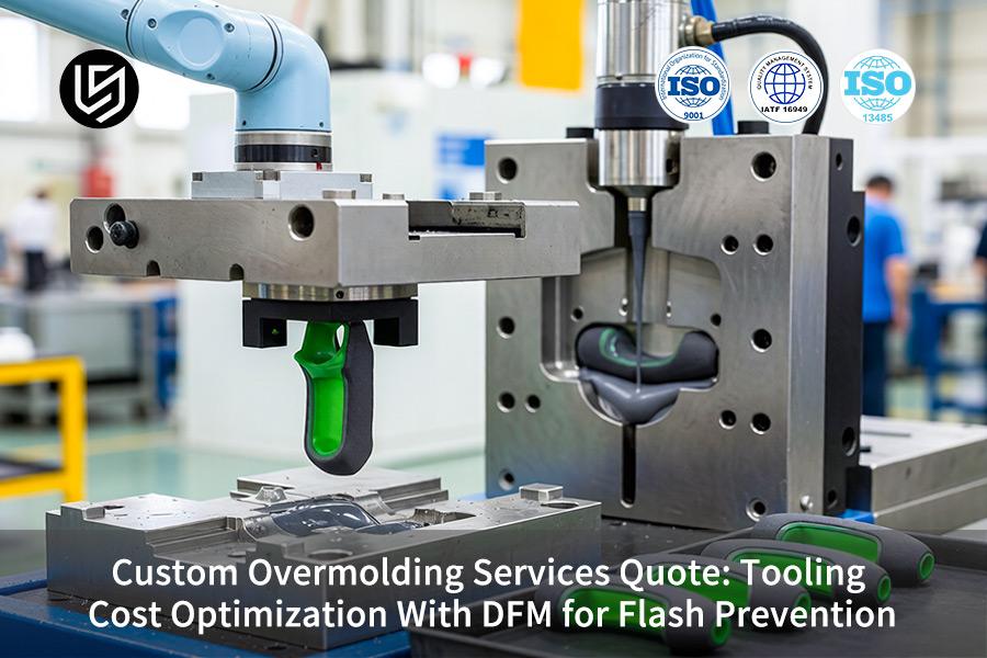 Custom Overmolding Services Quote: Tooling Cost Optimization With DFM For Flash Prevention