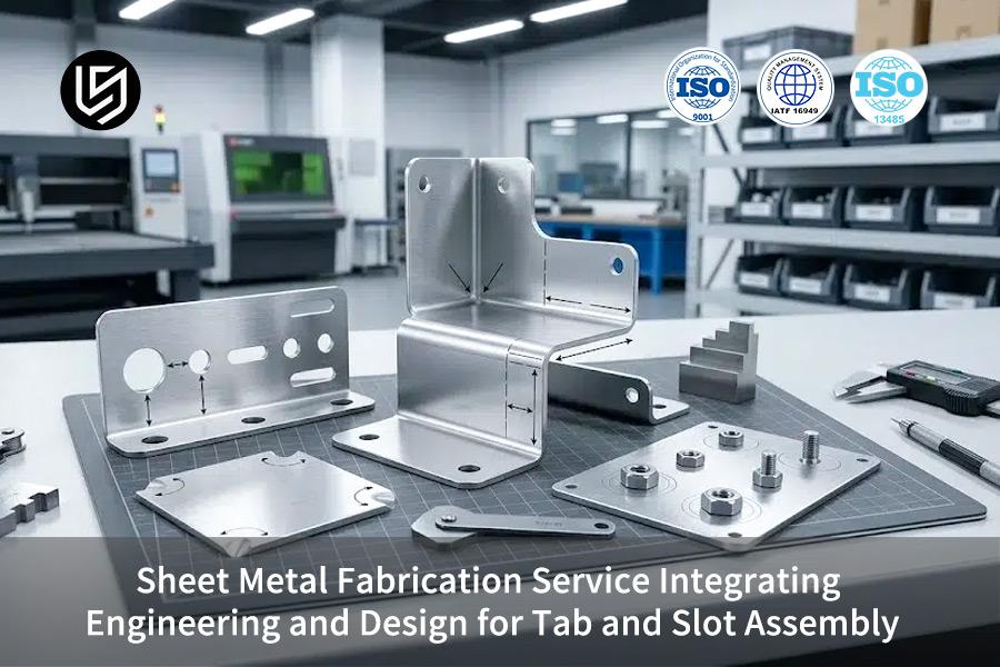 Sheet Metal Fabrication Service Integrating Engineering and Design for Tab and Slot Assembly