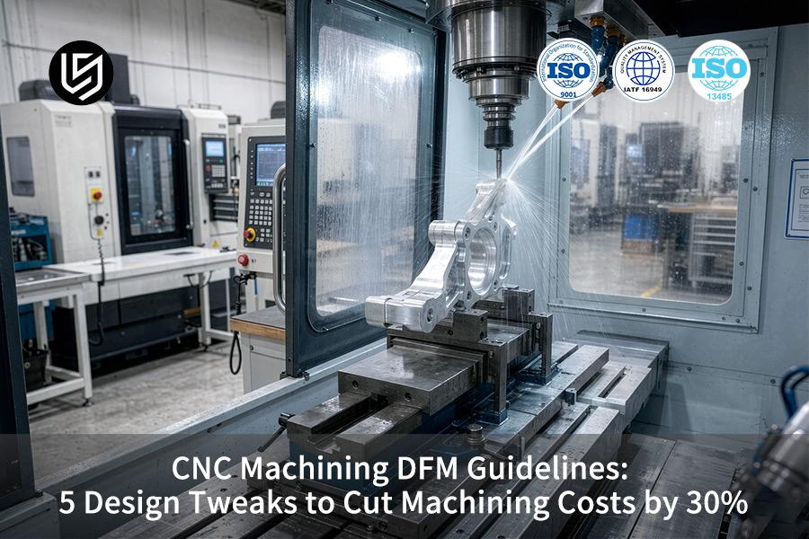 CNC Machining DFM Guidelines: 5 Design Tweaks To Cut Machining Costs By 30%
