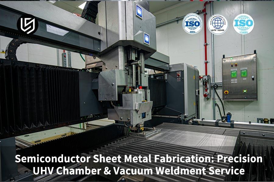 Semiconductor Sheet Metal Fabrication: Precision UHV Chamber & Vacuum Weldment Service