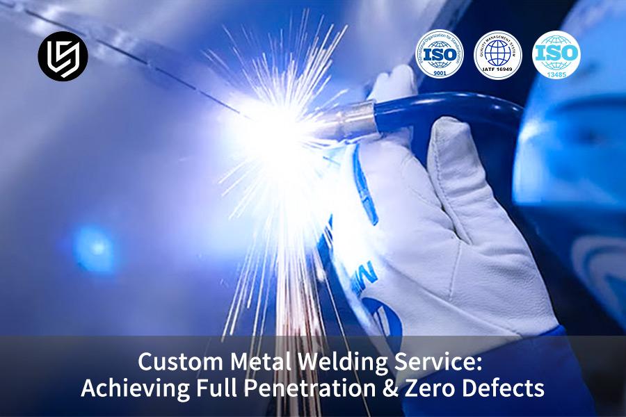 Custom Metal Welding Service: Achieving Full Penetration & Zero Defects