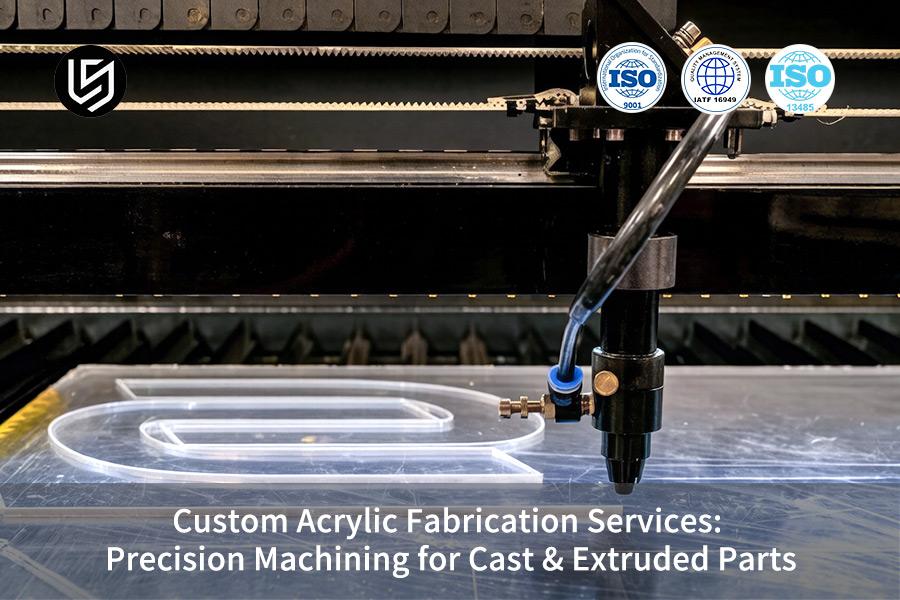 Услуги по изготовлению акрила на заказ: прецизионная обработка литых и экструдированных деталей