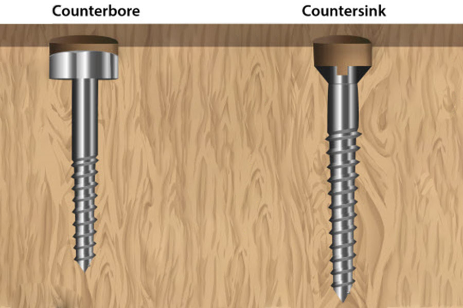 How to Choose Between countersink and counterbore holes?