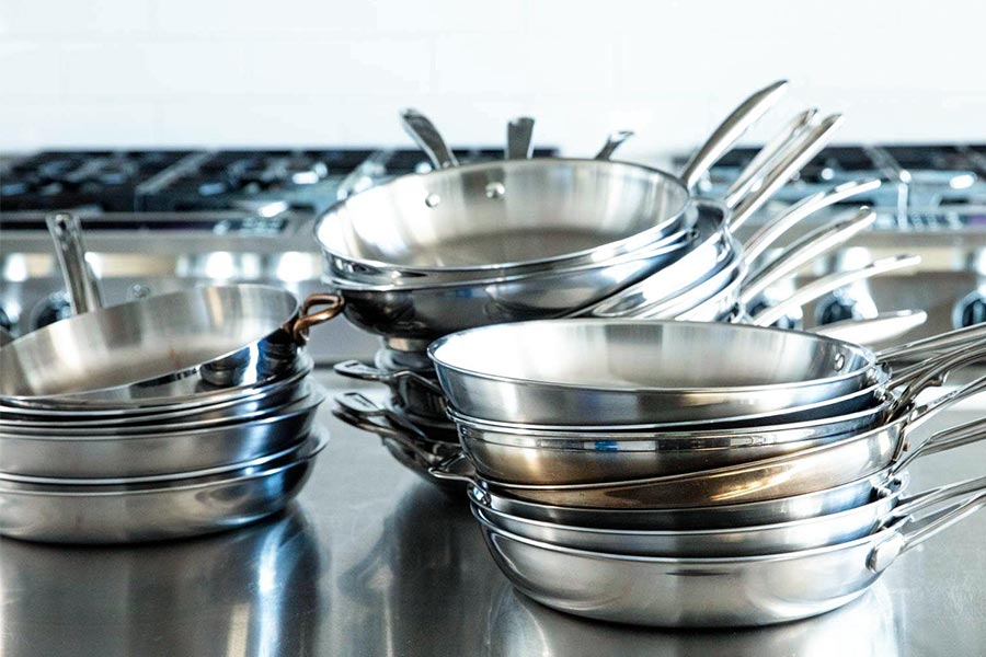 Stainless steel cookware